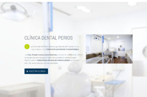 Página web Clínica Dental Perios en Valencia